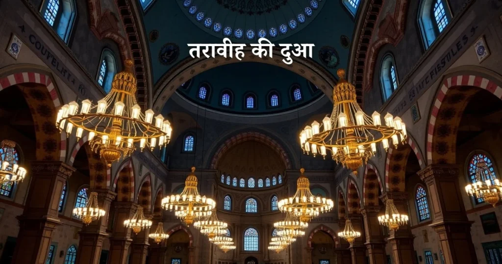 taraweeh ki dua hindi