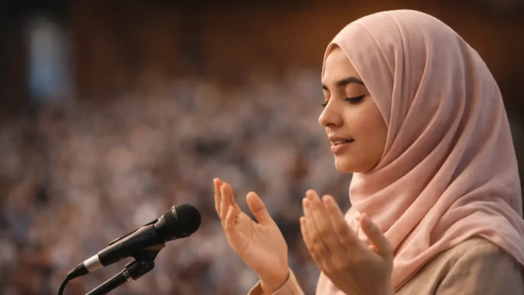 aawaz mein mithas ke liye dua main