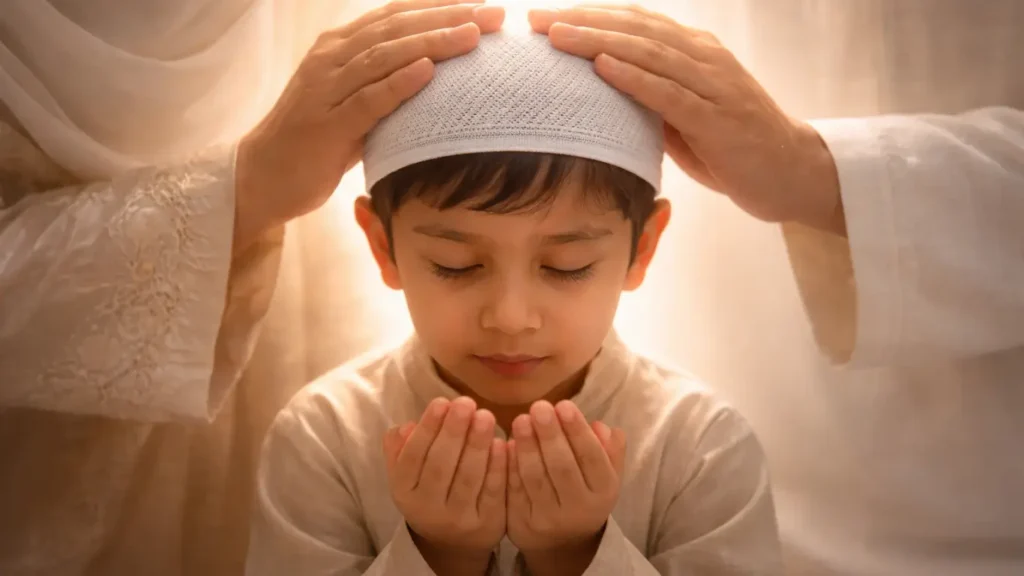 bachche ki tarbiyat ki dua main