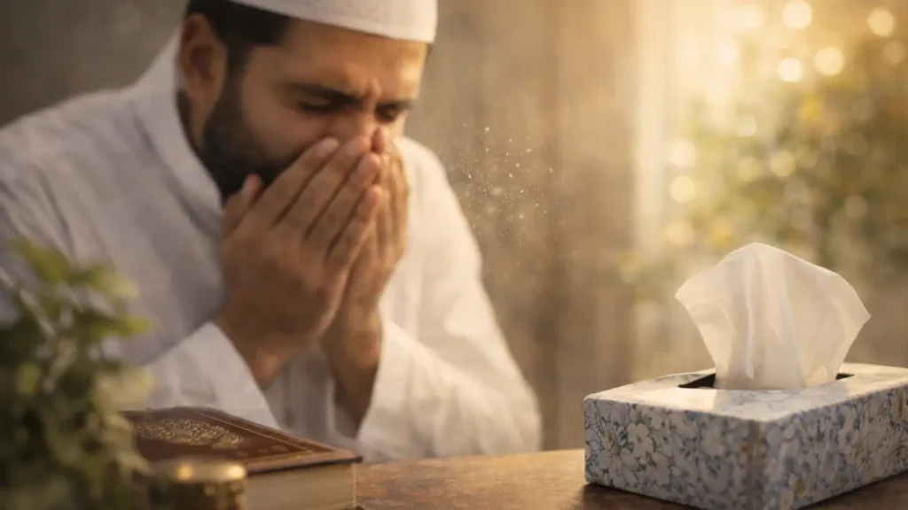 cheenk aane ki dua main