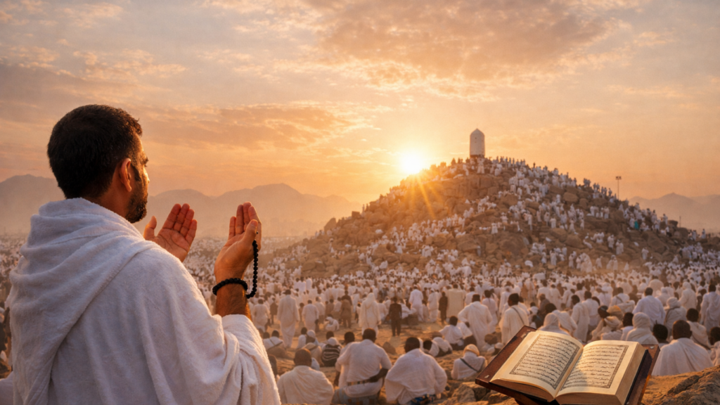 maidan e arafat ki dua main