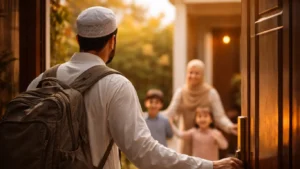 safar se wapas aane ki dua main