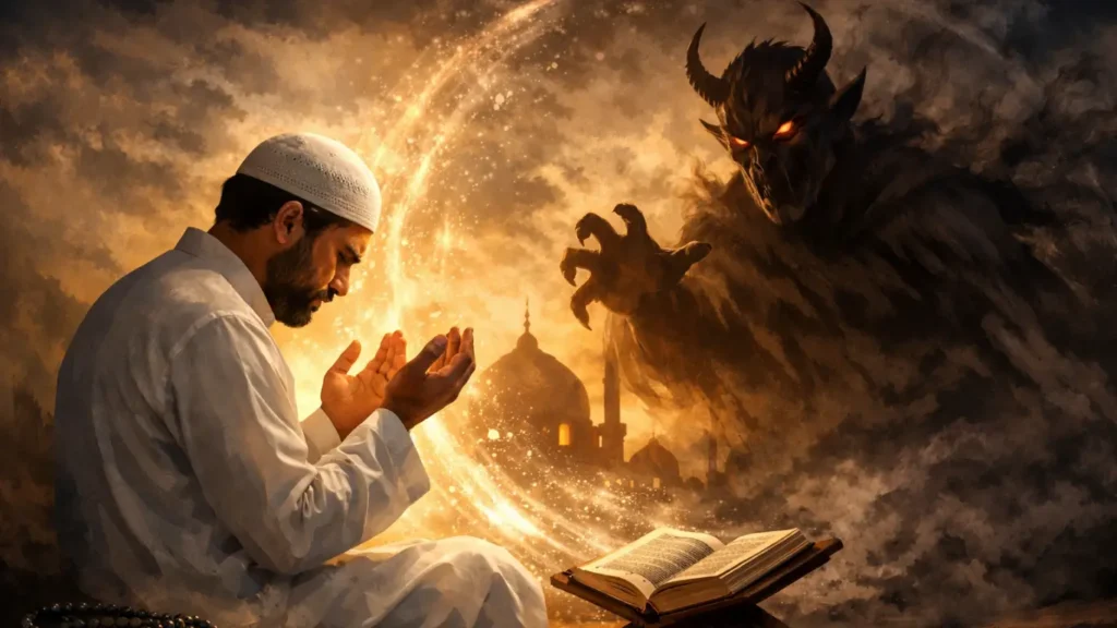 shaitan se bachne ki dua main